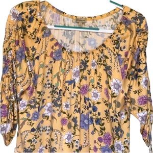 Democracy Florals Bohemian Style
Shirt Size L